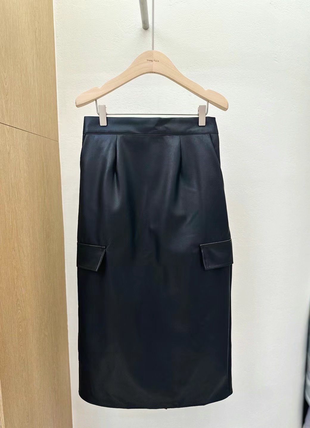 JANEMORIS東大門直郵女士新品職業真品休閑人氣推薦長裙皮革JANEMORIS長裙圖色3
