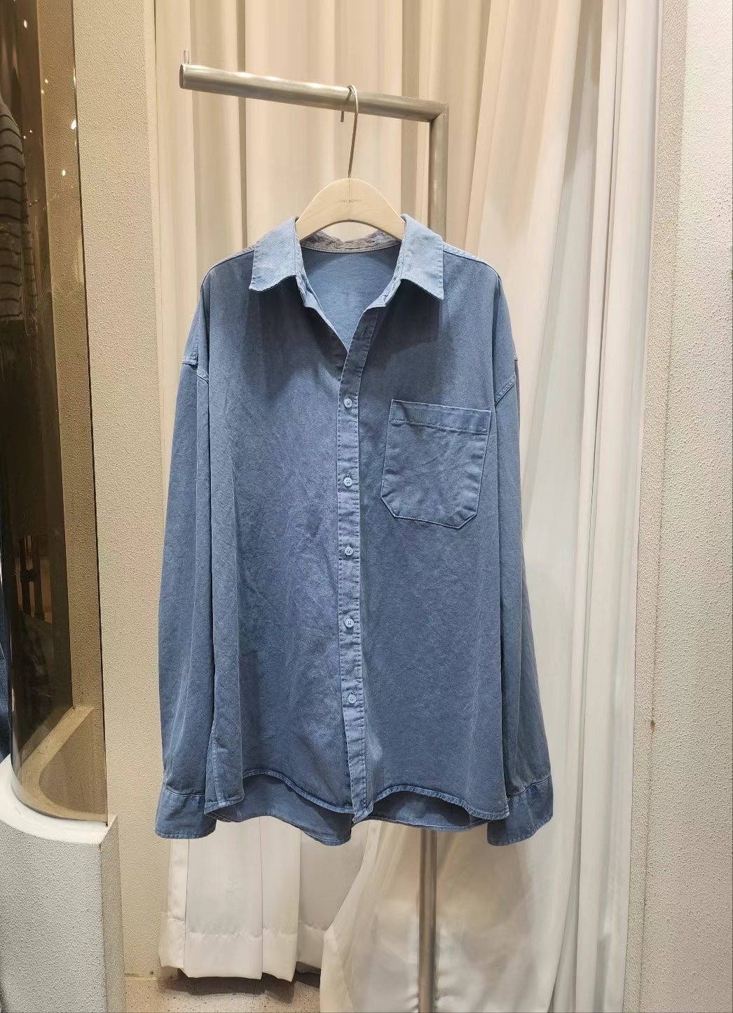 JANEMORIS東大門代購女士新品時尚推薦24秋夏真品襯衫蕾絲衫JANEMORIS襯衫/蕾絲衫圖色2