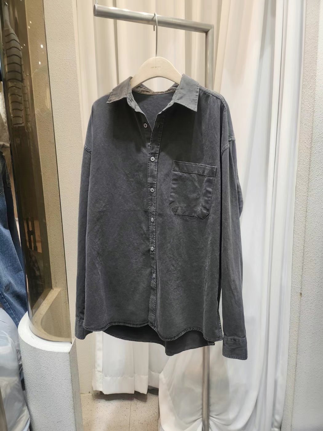 JANEMORIS東大門代購女士新品時尚推薦24秋夏真品襯衫蕾絲衫JANEMORIS襯衫/蕾絲衫圖色3