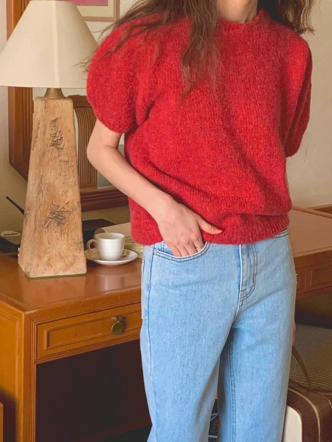 SECOND DRESS東大門實拍女士新品真品人氣24秋夏推薦針織衫SECOND DRESS針織衫圖色1