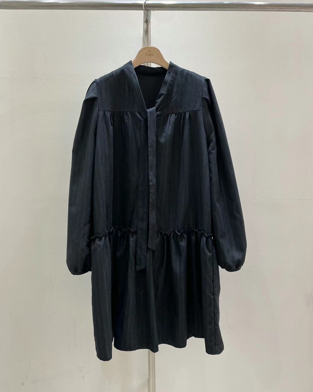 Magie韓國直郵東大門實拍女裝新品推薦真品24秋冬職業連衣裙Magie連衣裙圖色2