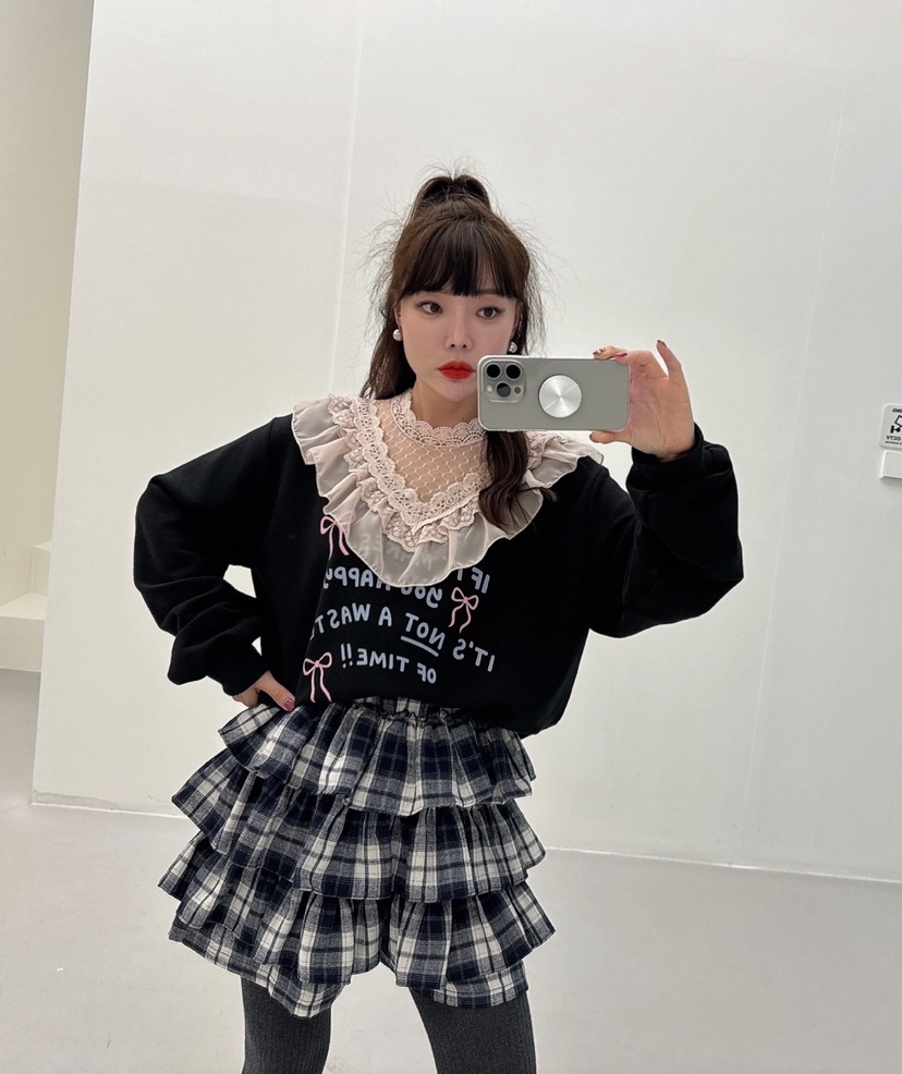 LOVABLE韓國直郵女裝新款推薦職業熱賣24秋冬人氣真品衛衣LOVABLE衛衣
