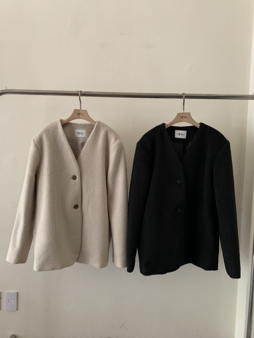 MENG韓國直郵女裝新品熱賣人氣24秋冬真品休閑推薦職業夾克MENG夾克