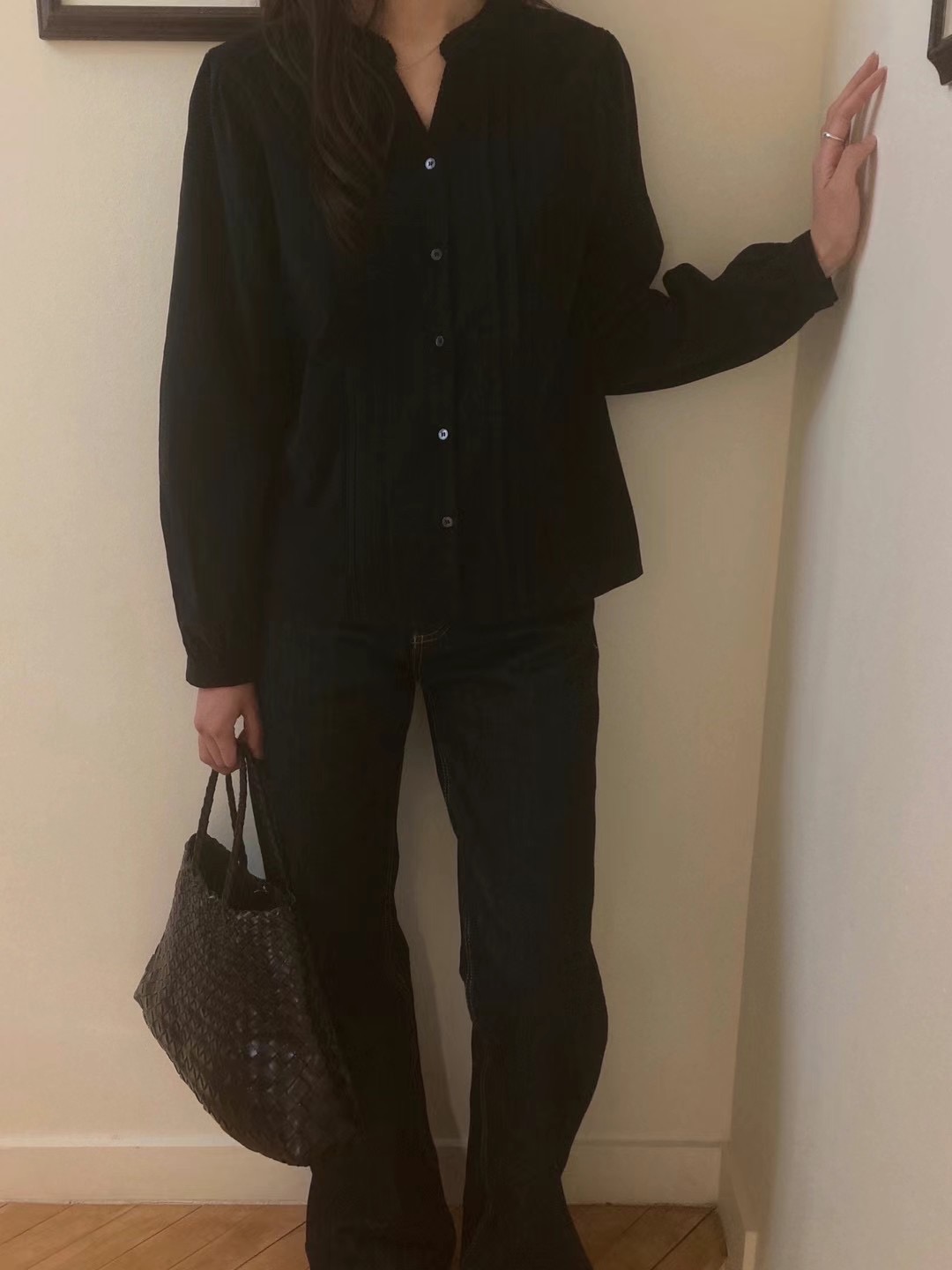 TOUST韓國直郵女裝新款職業人氣熱賣時尚真品24秋冬襯衫蕾絲衫TOUST襯衫/蕾絲衫