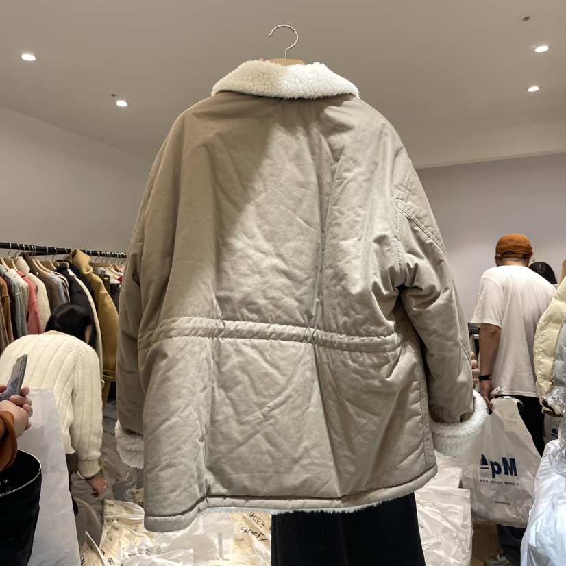 VENIR-A韓國直郵東大門代購女裝新品真品時尚人氣長款棉服VENIR-a長款棉服