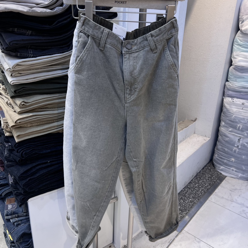 POCKET-Q韓國直郵東大門實拍女裝新品真品時尚人氣推薦牛仔褲POCKET-Q牛仔褲圖色5