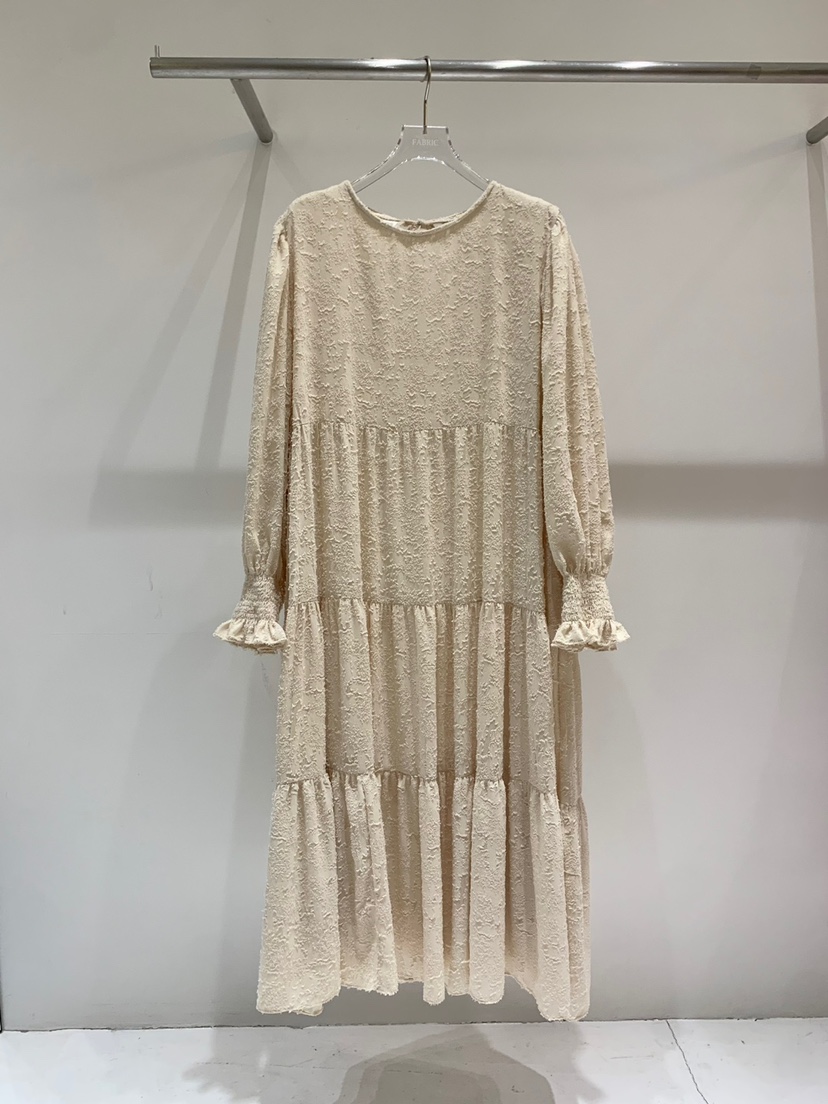 FABRIC韓國直郵東大門代購女裝新品休閑24秋冬真品連衣裙FABRIC連衣裙
