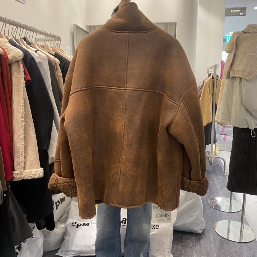 MURMUR韓國直郵東大門實拍女裝新品人氣推薦休閑熱賣24秋冬夾克MURMUR夾克