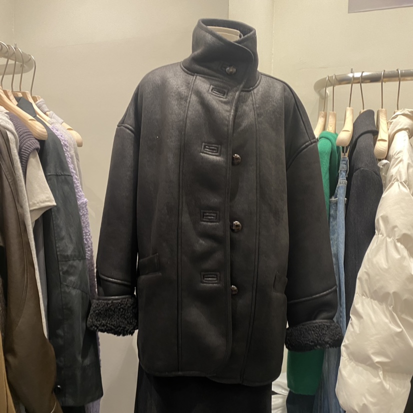 MURMUR韓國直郵東大門實拍女裝新品人氣推薦休閑熱賣24秋冬夾克MURMUR夾克圖色2