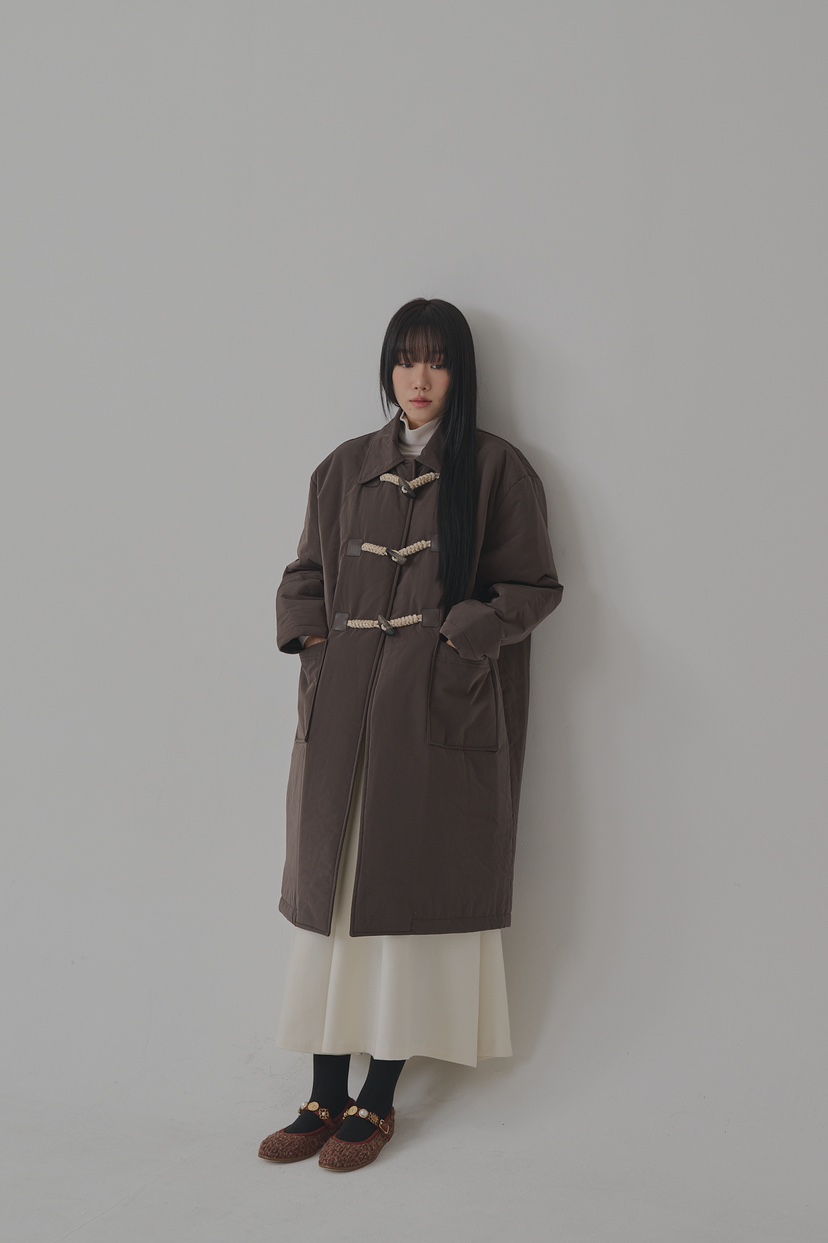 aTHeA韓國直郵東大門實拍女裝新品熱賣24秋冬推薦長款棉服ATHEA長款棉服
