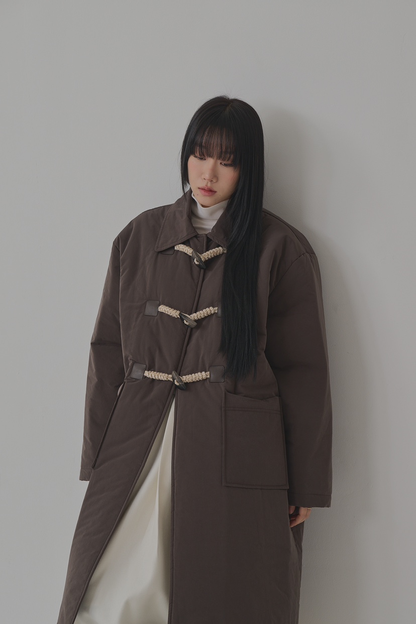 aTHeA韓國直郵東大門實拍女裝新品熱賣24秋冬推薦長款棉服ATHEA長款棉服