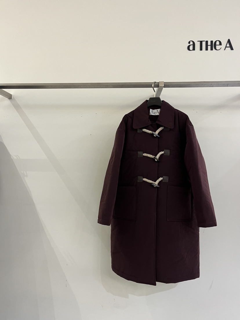aTHeA韓國直郵東大門實拍女裝新品熱賣24秋冬推薦長款棉服ATHEA長款棉服圖色2