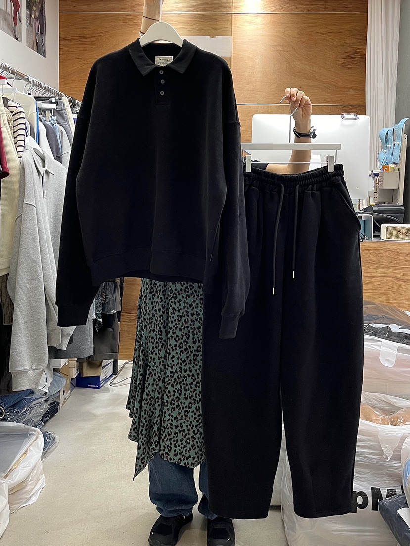 BEAMING SEOUL韓國直郵東大門實拍女裝新款熱賣休閑褲羊絨BEAMING SEOUL休閑褲