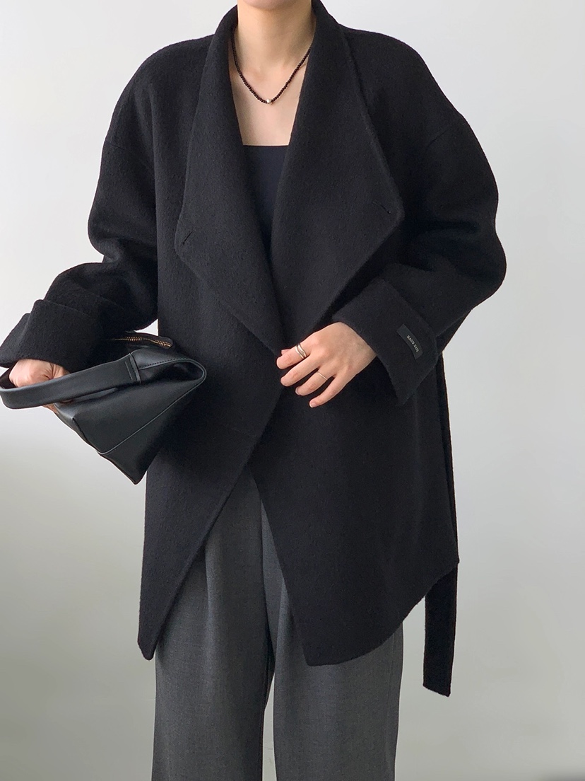 BANI BLUBH韓國直郵女裝新品人氣熱賣推薦真品時尚中長款大衣BANI BLUSH中長款大衣