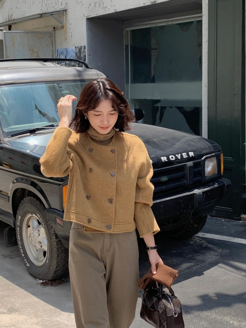 BANI BLUBH直郵韓國代購女裝新款人氣真品時尚24秋冬夾克BANI BLUSH夾克
