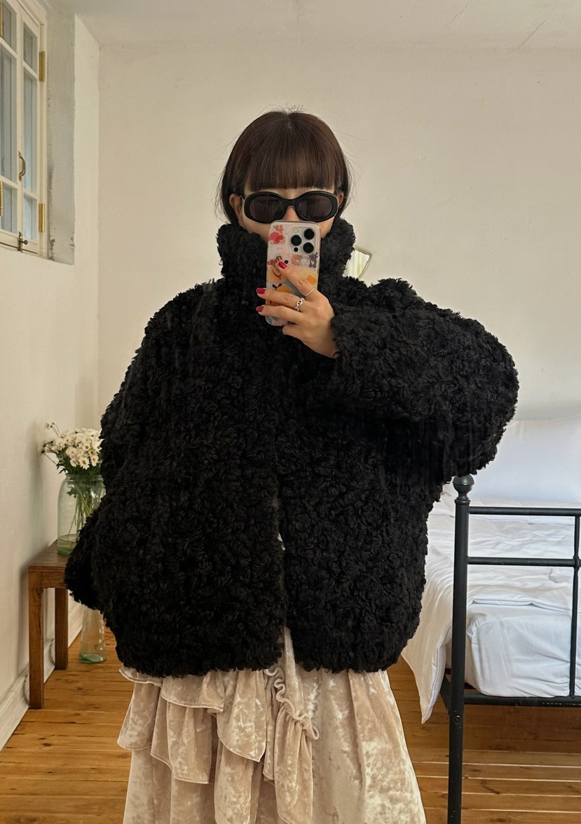 BYRING直郵韓國代購女裝新款真品熱賣推薦休閑時尚短款大衣BYRING短款大衣圖色2