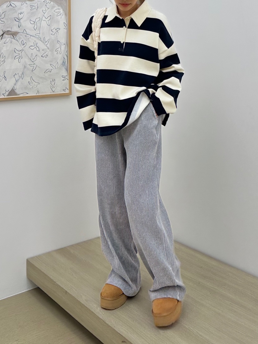 GLAM MOCHA韓國直郵東大門實拍女裝新品24秋冬休閑長袖T恤SIERRA長袖T恤