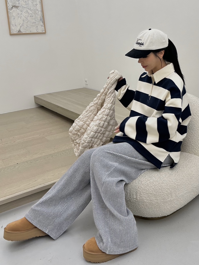 GLAM MOCHA韓國直郵東大門實拍女裝新品24秋冬休閑長袖T恤SIERRA長袖T恤
