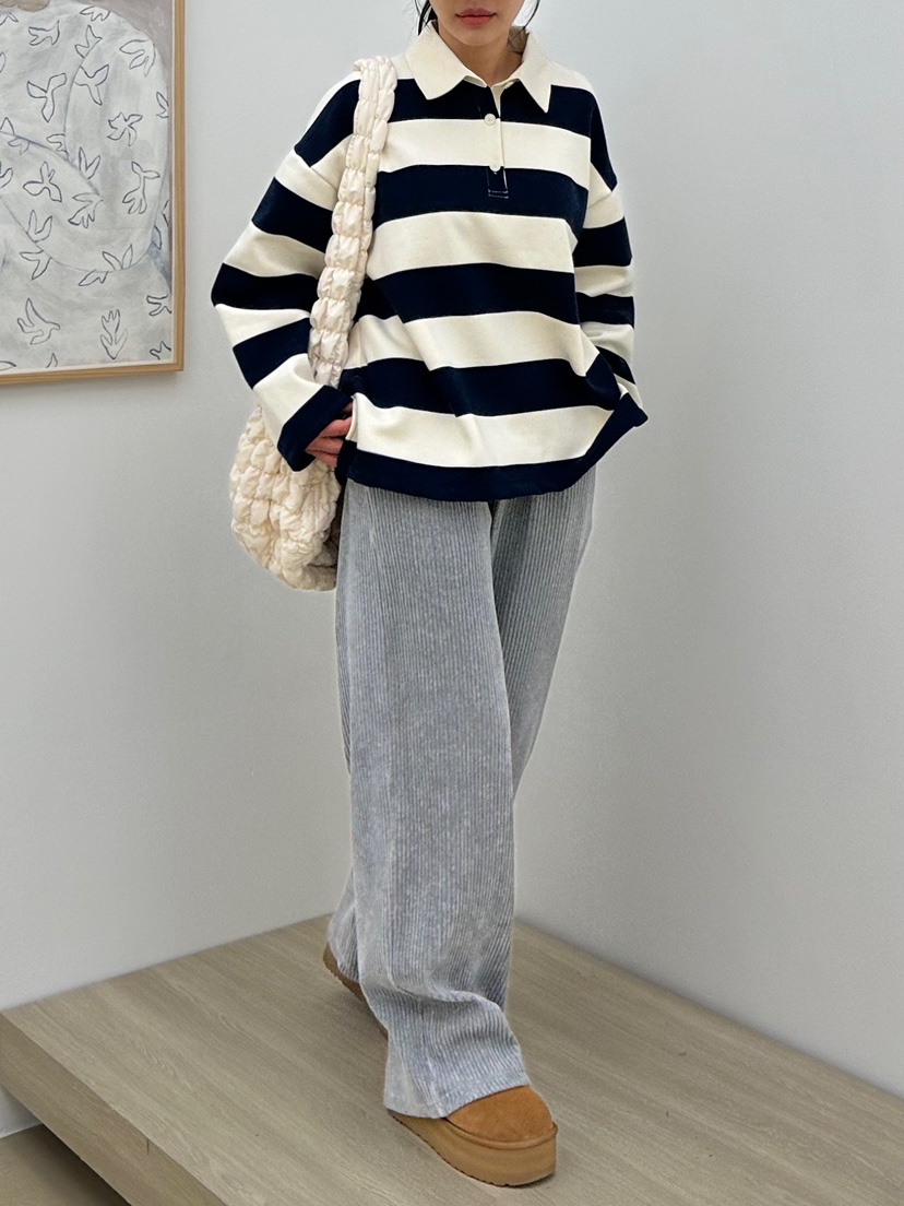 GLAM MOCHA韓國直郵東大門實拍女裝新品24秋冬休閑長袖T恤SIERRA長袖T恤