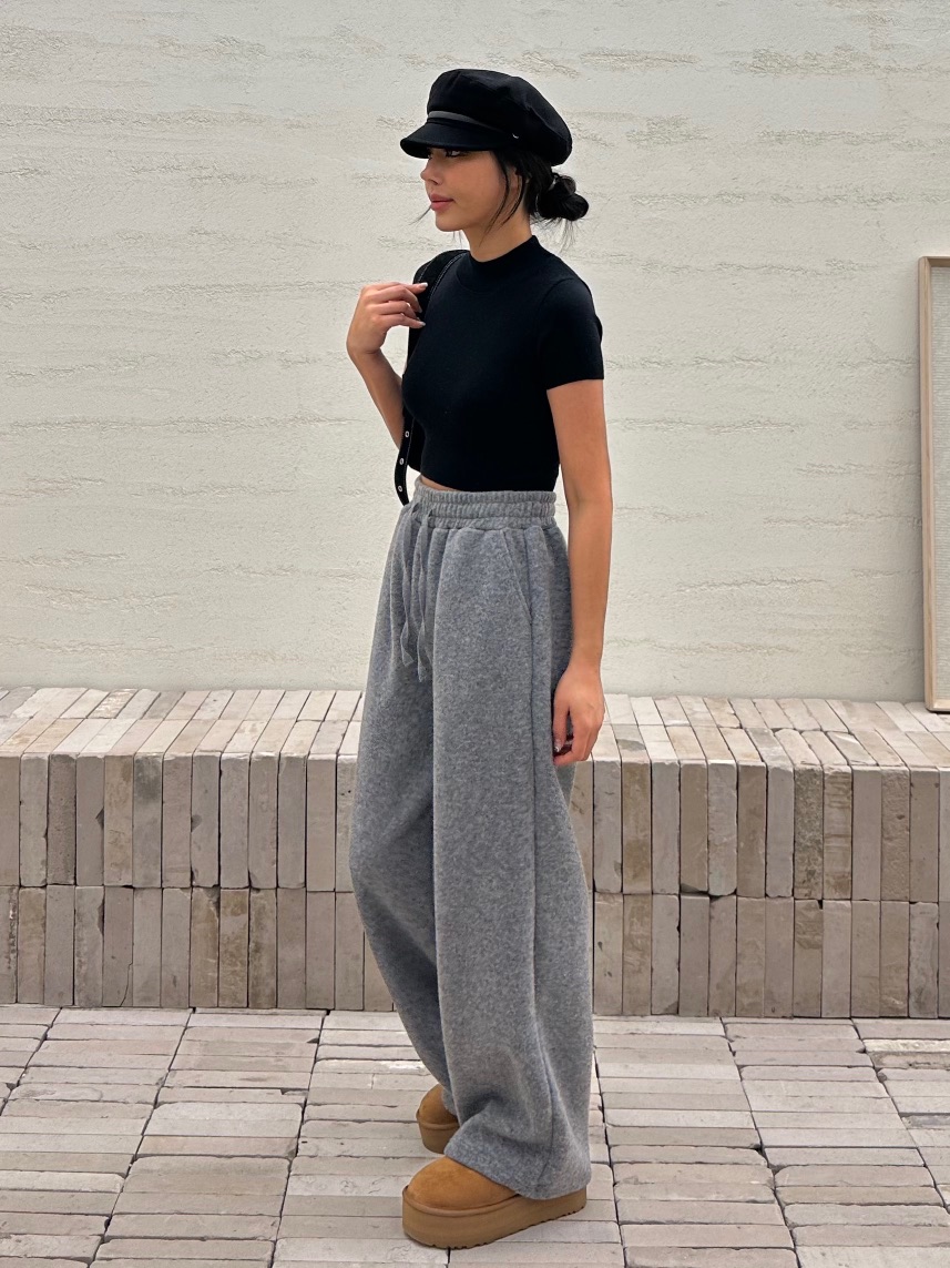 GLAM MOCHA直郵韓國代購女裝新品真品24秋冬人氣休閑褲羊毛SIERRA休閑褲