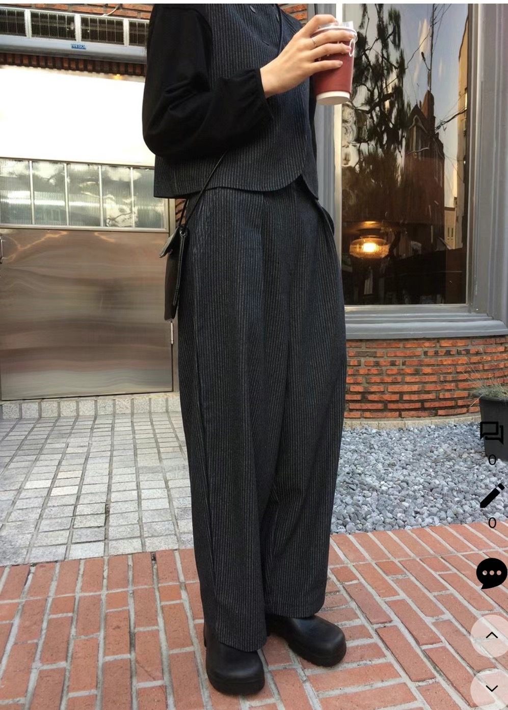 VIVACITY韓國直郵女裝新款熱賣真品24秋冬休閑推薦休閑褲VIVACITY休閑褲圖色1