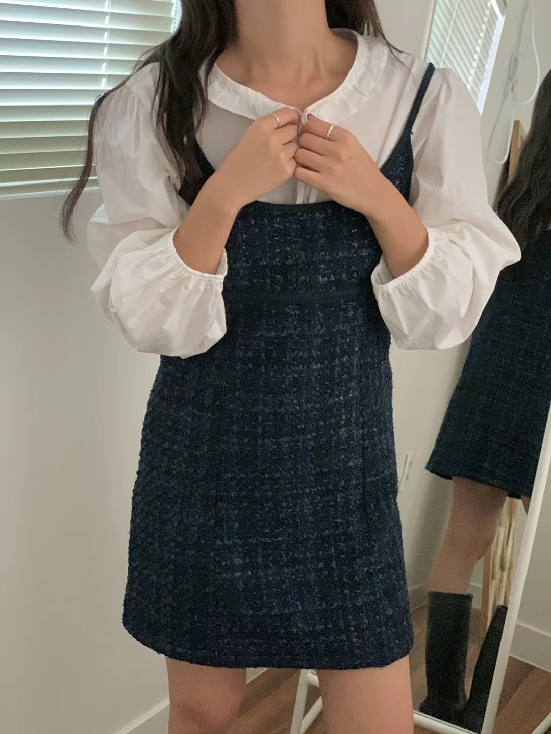 LOVEMEMORE直郵韓國代購女裝新品真品熱賣時尚休閑職業連衣裙LOVEMEMORE連衣裙