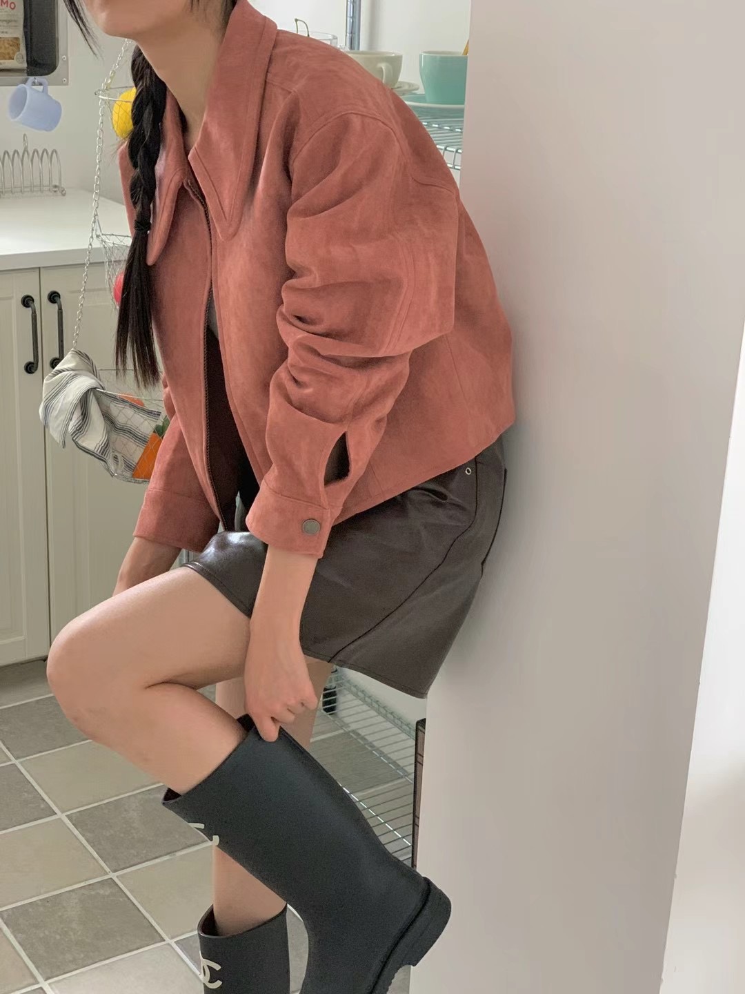 LOVEMEMORE韓國直郵女裝新款人氣熱賣時尚休閑推薦真品夾克LOVEMEMORE夾克