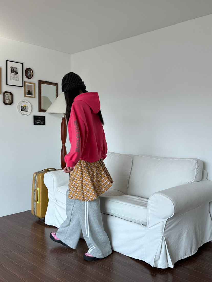 MAISON DE GLORY直郵韓國代購女裝新品推薦人氣熱賣衛衣拉絲MAISON DE GLORY衛衣