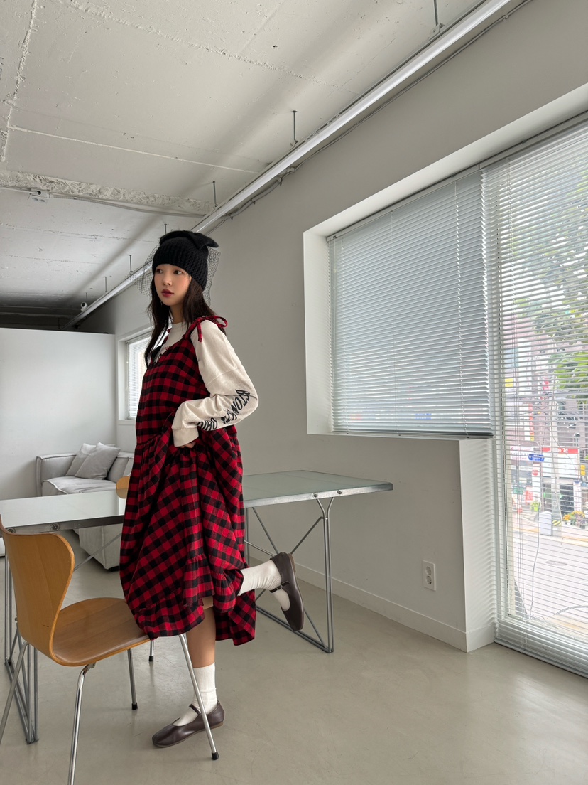 MAISON DE GLORY直郵韓國代購女裝新品24秋冬時尚連衣裙MAISON DE GLORY連衣裙