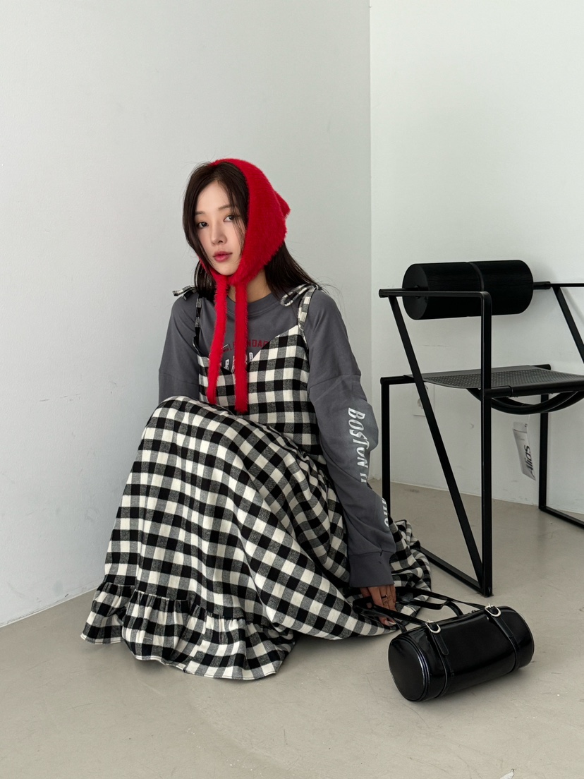 MAISON DE GLORY直郵韓國代購女裝新品24秋冬時尚連衣裙MAISON DE GLORY連衣裙
