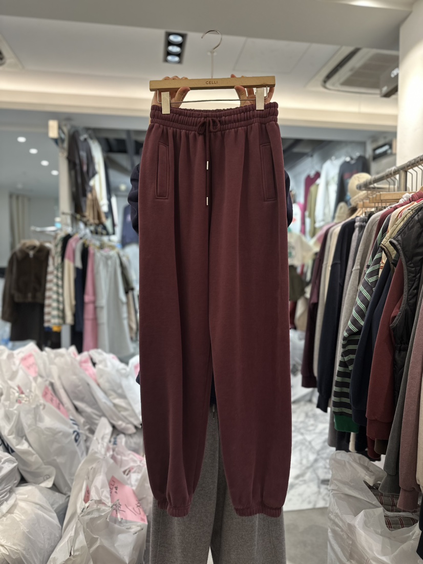 CELLI韓國直郵女裝新款休閑熱賣時尚推薦真品人氣24秋冬休閑褲CELLI休閑褲圖色3
