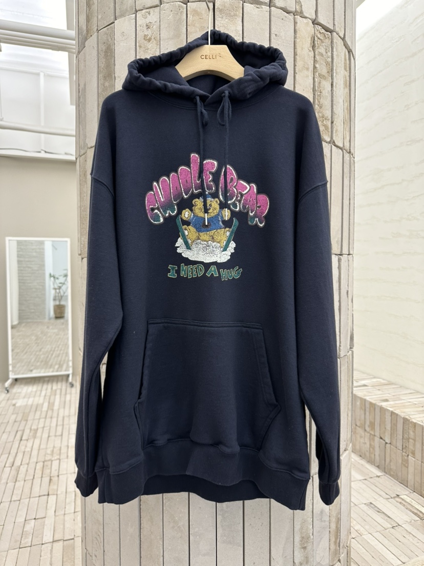 CELLI韓國直郵女裝新款職業推薦人氣熱賣休閑時尚24秋冬衛衣兜帽CELLI衛衣圖色3