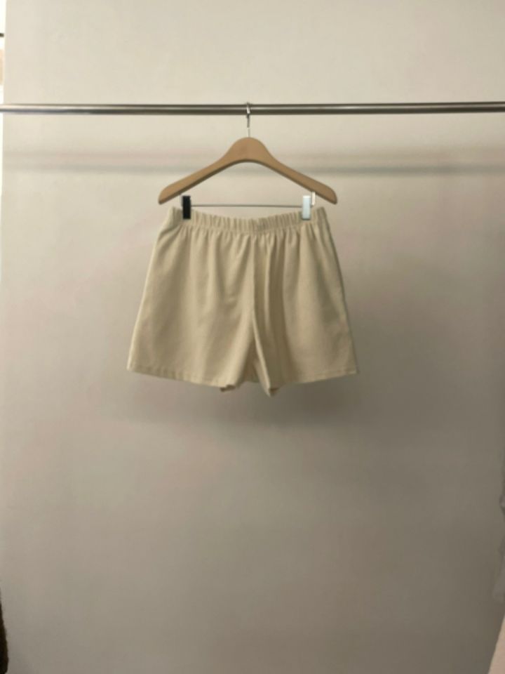 LA MUETTE/JAMIESTONE韓國直郵女裝新款熱賣職業短褲燈芯絨FLAT GARDEN/LA MUETTE/JAMIESTONE短褲