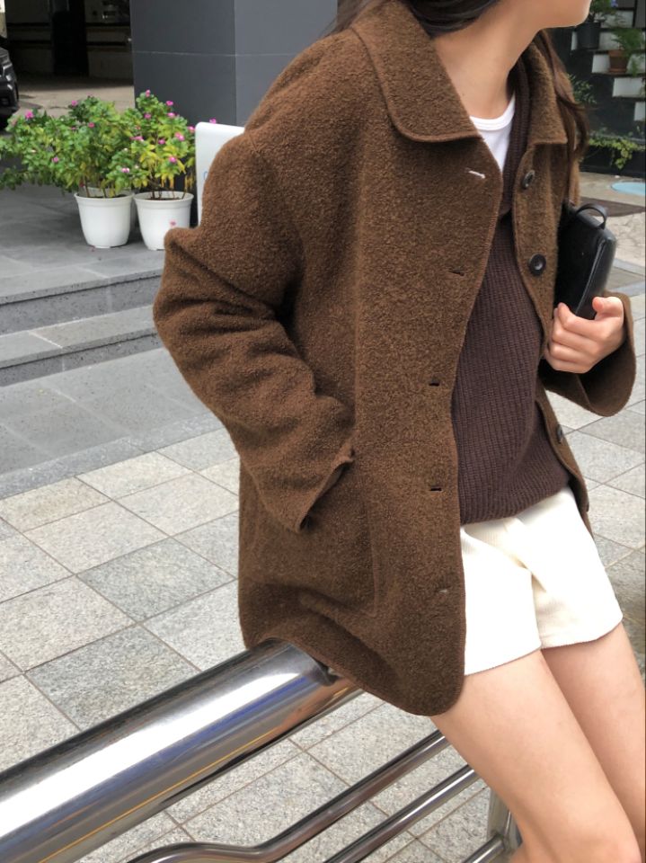 LA MUETTE/JAMIESTONE韓國直郵女裝新款熱賣職業短褲燈芯絨FLAT GARDEN/LA MUETTE/JAMIESTONE短褲