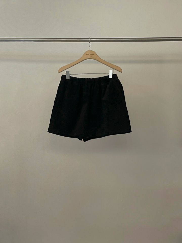LA MUETTE/JAMIESTONE韓國直郵女裝新款熱賣職業短褲燈芯絨FLAT GARDEN/LA MUETTE/JAMIESTONE短褲