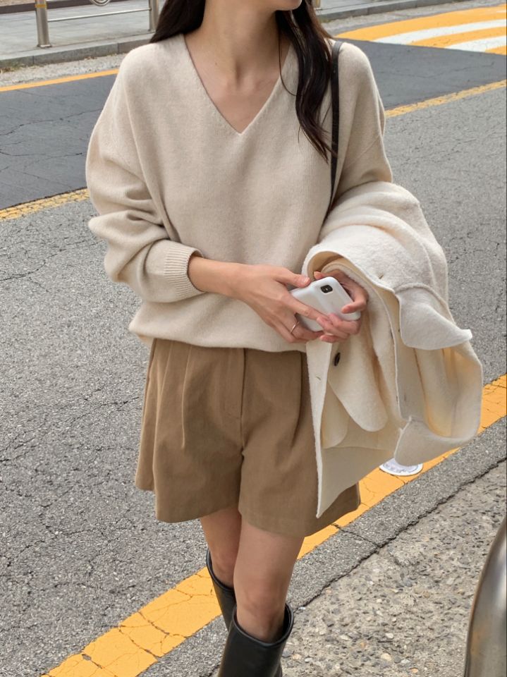 LA MUETTE/JAMIESTONE韓國直郵東大門實拍女裝新品熱賣短褲FLAT GARDEN/LA MUETTE/JAMIESTONE短褲