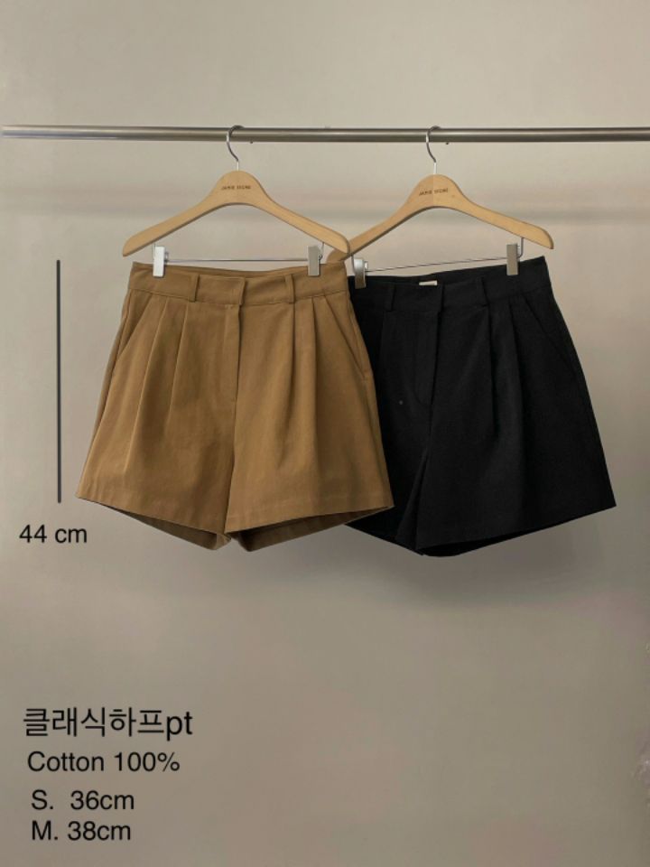 LA MUETTE/JAMIESTONE韓國直郵東大門實拍女裝新品熱賣短褲FLAT GARDEN/LA MUETTE/JAMIESTONE短褲