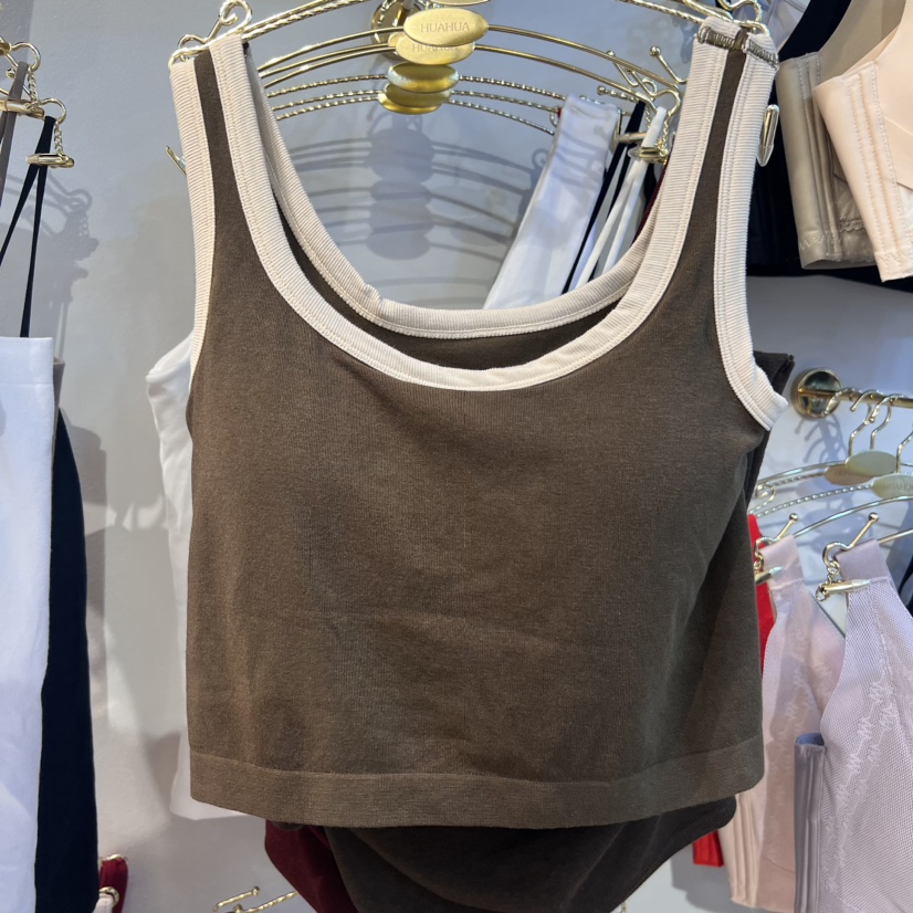 HUAHUA韓國直郵東大門代購女裝新品24秋冬人氣推薦吊帶背心HUAHUA吊帶/背心圖色2