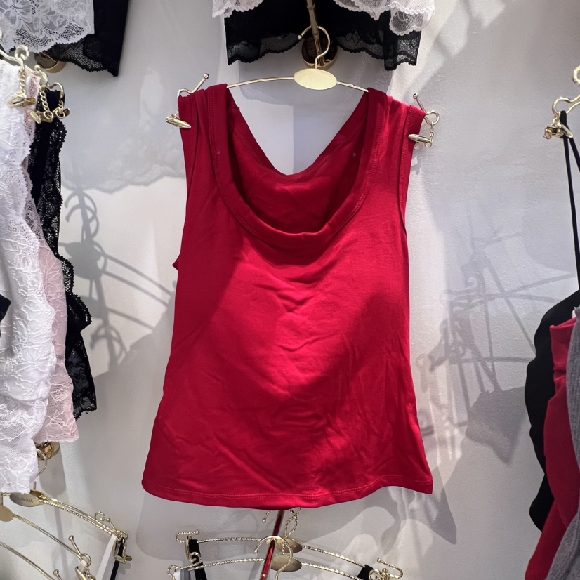 HUAHUA韓國直郵東大門實拍女裝新品時尚熱賣推薦真品吊帶背心HUAHUA吊帶/背心