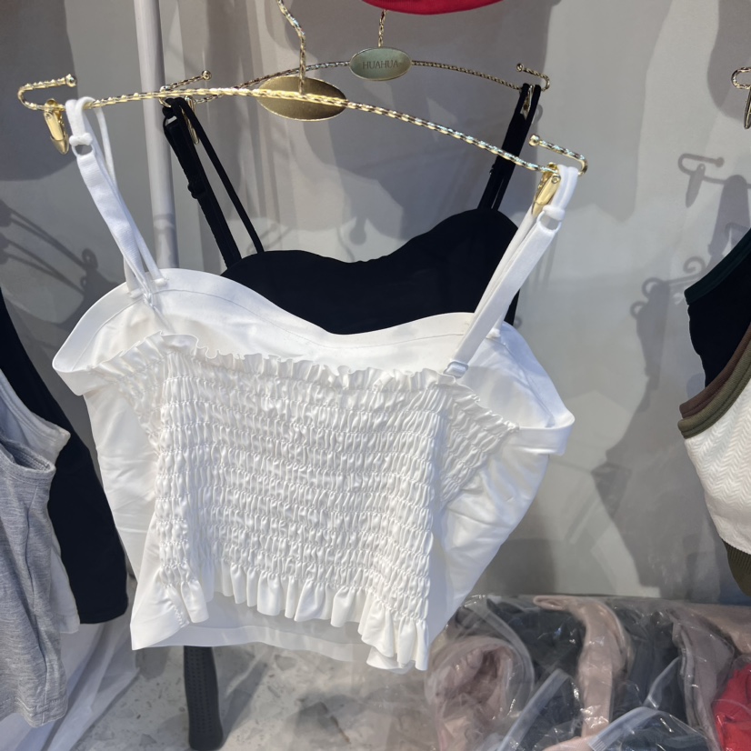 HUAHUA韓國直郵東大門代購女裝新款24秋冬真品推薦吊帶背心HUAHUA吊帶/背心