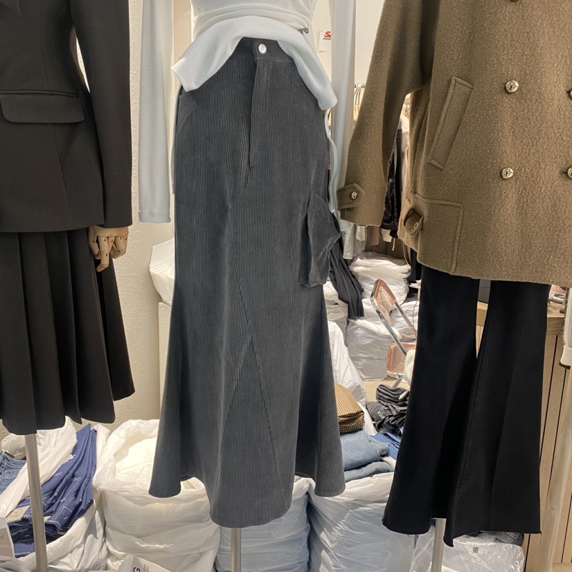MAGNOLIA36-L直郵韓國代購女裝新品時尚推薦24秋冬長裙MAGNOLIA36-L長裙圖色1