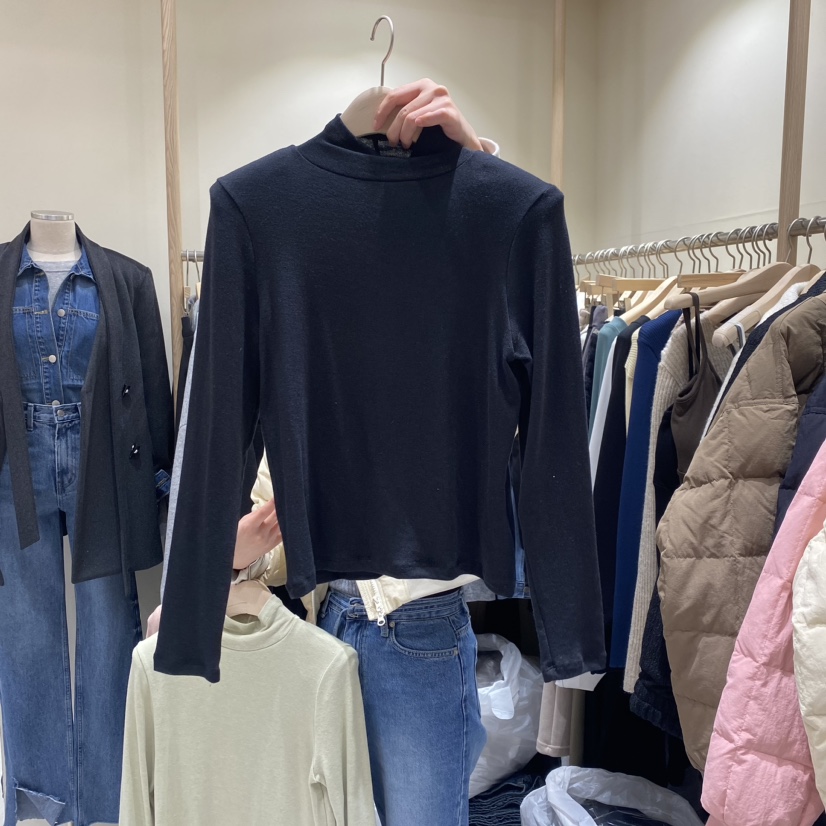VINTAGE VIBE韓國直郵東大門實拍女裝新款休閑熱賣長袖T恤VINTAGE VIBE長袖T恤圖色3