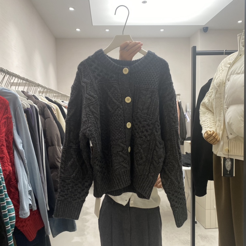 VERY WELL韓國直郵東大門代購女裝新款時尚職業人氣休閑毛衣my juni毛衣圖色3