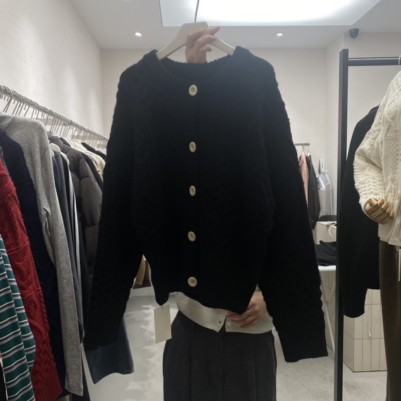 VERY WELL韓國直郵東大門代購女裝新款時尚職業人氣休閑毛衣my juni毛衣圖色5
