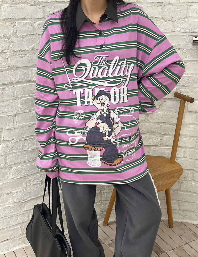 MA NYO直郵韓國代購女裝新款推薦真品職業時尚休閑長袖T恤MA NYO長袖T恤