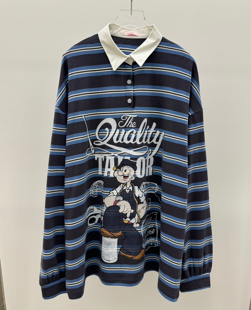 MA NYO直郵韓國代購女裝新款推薦真品職業時尚休閑長袖T恤MA NYO長袖T恤圖色2