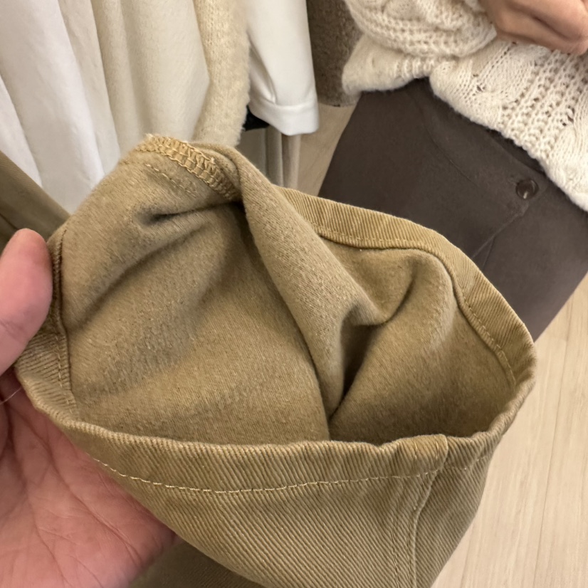 LOGON直郵韓國代購女裝新款推薦真品24秋冬休閑褲加絨拉絨LOGON休閑褲