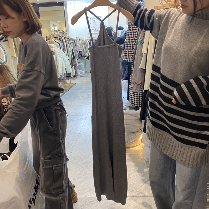 LOWBURN韓國直郵東大門代購女裝新款人氣時尚職業真品連衣裙LOWBURN連衣裙