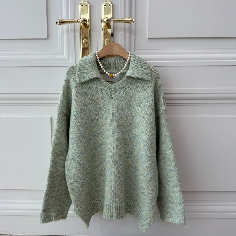 VICTORIA QUEEN韓國直郵東大門實拍女裝新品時尚針織衫馬海毛VICTORIA QUEEN針織衫圖色3