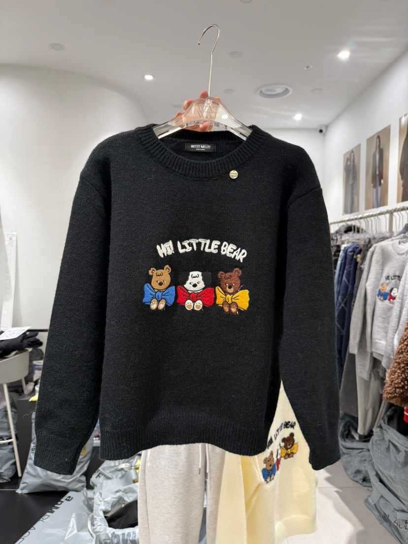 WATERMELON直郵韓國代購女裝新品休閑真品職業人氣時尚針織衫WATERMELON針織衫圖色3